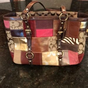 Coach Medium Patch Tote